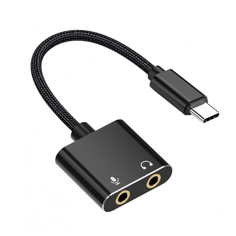 Verilux® USB C to 3.5mm Jack Audio Adapter USB C Verilux® USB C to 3.5mm Jack Audio Adapter USB C